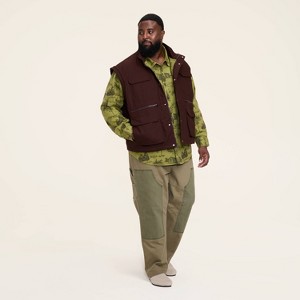 Men's Fisherman Vest - Woolrich x Target Brown - 1 of 4