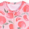 Gerber Baby and Toddler Girls' Buttery-Soft Snug Fit Footed Pajamas - Just Peachy - 4T - 3 of 4