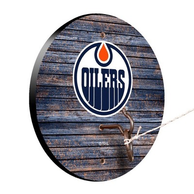 NHL Edmonton Oilers Hook & Ring Game Set