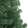 vidaXL Christmas Tree Decoration Artificial Xmas Tree with Stand Branches - Green 8 x 4 ft - 4 of 4