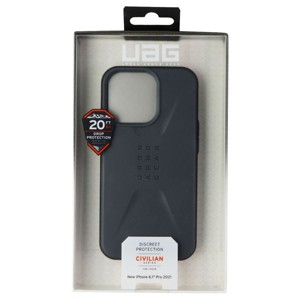 Urban Armor Gear Civilian Series Hard Case for Apple iPhone 13 Pro - Gray/Black - 1 of 1