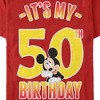 Men's Mickey & Friends It's My 50th Birthday T-Shirt - image 2 of 4