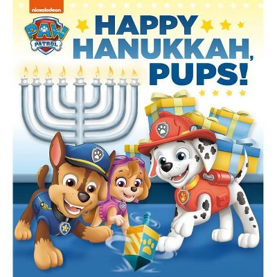 Happy Hanukkah, Pups! (Paw Patrol) - (Board Book)