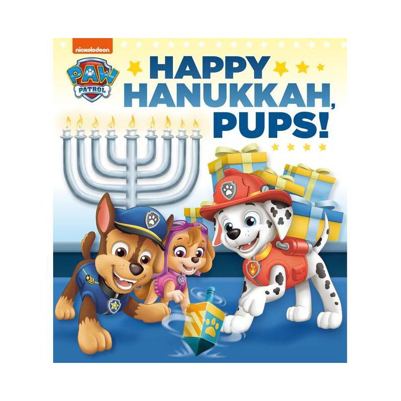 Happy Hanukkah, Pups! (Paw Patrol) - (Board Book), 1 of 2