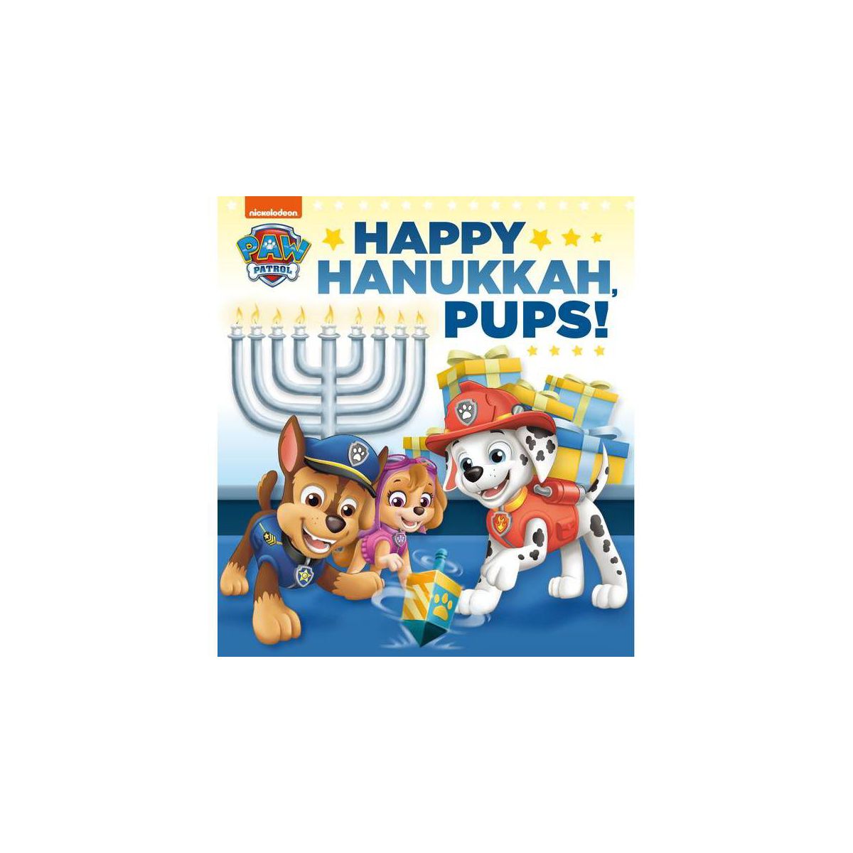 Happy Hanukkah, Pups! (Paw Patrol) - (Board Book)