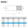 Unique Bargains 304 Stainless Steel Durable Multipurpose Precision Structure Mechanical Fasteners - 3 of 4