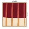 Amanti Art Broken Stripes 4 by Laura Nugent Canvas Wall Art Print Framed 22 x 22-in. - 4 of 4