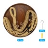 Unique Bargains Macrame Wooden Indoor Hanging Plant Shelf 2 Pcs - 3 of 4