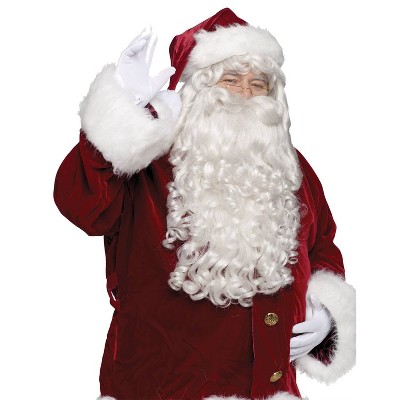 Santa Super Deluxe Costume Wig and Beard