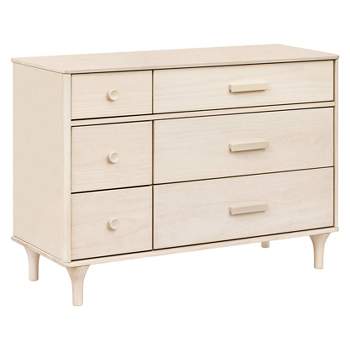 Babyletto Lolly 6 Drawer Assembled Double Dresser - Washed Natural