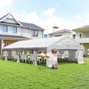 Heavy Duty Party Tent, 19.5' x 39' Large Sun Shade Canopy Tent for Parties, Wedding, Events, BBQ Grill - 2 of 4