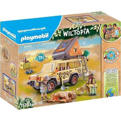 Playmobil Wiltopia Cross-Country Vehicle with Lions 71293 Playset 98pcs
