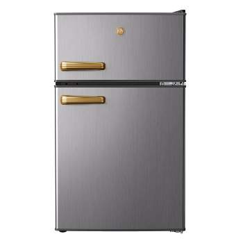 Joy Kitchen  3.1 cu ft Freestanding Mini Refrigerator Silver