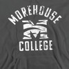 Morehouse College Official Maroon Tigers Logo Adult Pull-Over Hoodie - 2 of 4