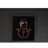 Northlight Lighted Snowman Window Silhouette Christmas Decoration - 18" - Multi Lights - image 3 of 4