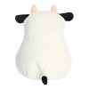 Aurora Small Connor Cow Fluffles Whimsical Stuffed Animal White 6" - 4 of 4