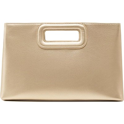 Top Handle Clutch Handbags for Women, Evening Handbag Shoulder Crossbody Purse with Gold Chain