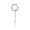 Black Bow Jewelry 14k White Gold, Jersey Collection, Small Number 8 Pendant - 2 of 4