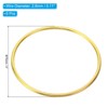Unique Bargains Metal DIY Macrame Craft Activity Kits Dream Catcher Rings 6 Pcs - 2 of 4