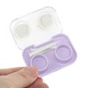 Unique Bargains Contact Lens Case Contact Lens Container Contact Lens Carrier 2.6"x1.65"x1.1" 1 Set - 4 of 4