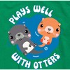 Boys' - Fisher Price - Plays Well With Otters Short Sleeve Graphic T-Shirt - 2 of 4