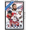 Trends International NHL Washington Capitals - Alex Ovechkin All-Time Leading Goal Scorer Framed Wall Poster Prints - 3 of 4