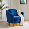 Joaquin Swivel Barrel Chair - SFV4765 - Safavieh Couture - 2 of 4