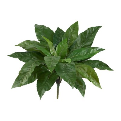 Nearly Natural 23-in Bird’s Nest Fern Artificial Plant (Set of 3)