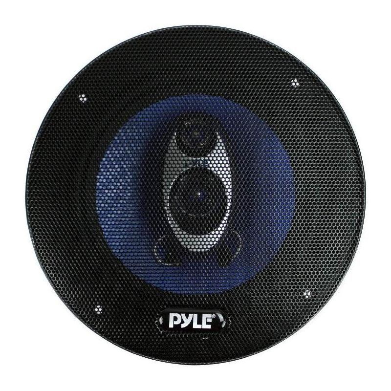 Pyle PL63BL 6.5" 720 Watt 3-Way Car Audio Coaxial Speakers Blue Stereo, 4 of 7