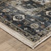 Oriental Weavers Eliana ELI05 Blue / Brown Indoor Area Rug - 2'3" x 7'6" - 2 of 4