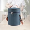 Unique Bargains Cylindrical Insulated Lunch Tote Bag 1 Pc - 2 of 4