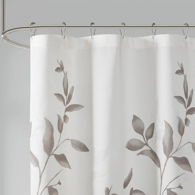 Rosalie Burnout Printed Shower Curtain, 3 of 7