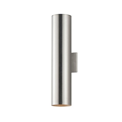 Maxim Lighting Outpost 2 - Light Wall Light in  Brushed Aluminum