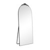 Dovelina Vintage Arched Full Length Standing Mirror Vanity Floor Mirror - 4 of 4
