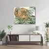Courtside Market Palm Leopard II Gallery-Wrapped Canvas - 2 of 4