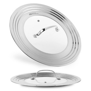 Modern Innovations Universal Replacement Pot Covers - Fits 8.25, 9, 10, 11, and 12 Inch Cookware - 1 of 4