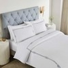 Cotton Gold Embroidered 3 Piece Duvet Cover Set by Blue Nile Mills - 2 of 4