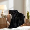 Inhand Fleece Throw Blanket for Couch Sofa or Bed, 50" x 60" Soft Fuzzy Plush Blanket, Luxury Flannel Blanket, Super Cozy and Comfy for All Seasons - 4 of 4
