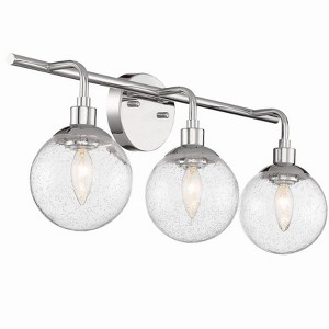 Craftmade Lighting Que 3 - Light Vanity in  Chrome - 1 of 2