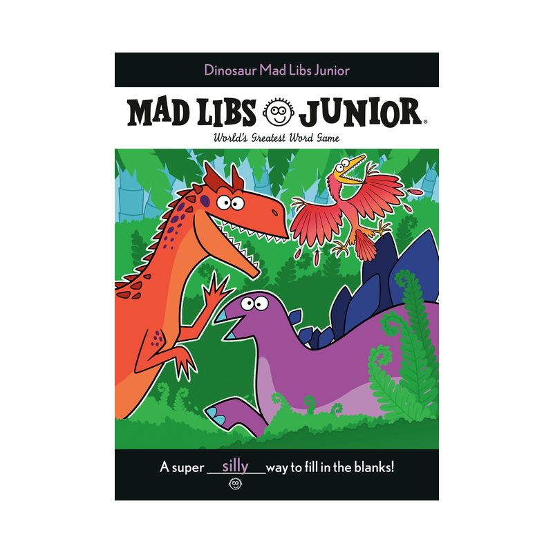 Dinosaur Mad Libs Junior - by  Elizabeth Hara (Paperback), 1 of 2