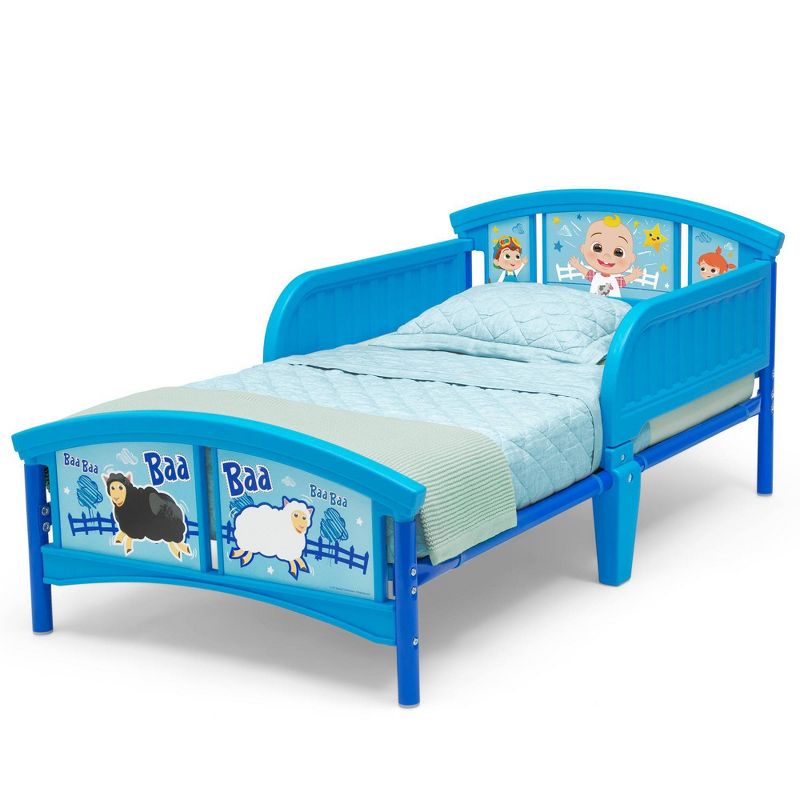 Delta Children CoComelon Plastic Toddler Bed, 6 of 10