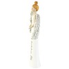 Dicksons On Angel's Wings Engraved White 8 inch Resin Table Top Figurine - 2 of 2