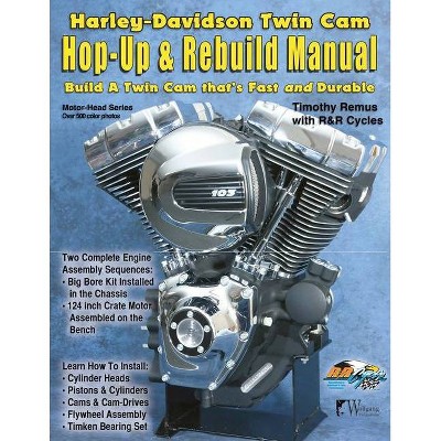 H-D Twin Cam, Hop-Up & Rebuild Manual - (Motor Head) by  Timothy Remus (Paperback)