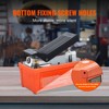 VEVOR Air Hydraulic Pump, 10,000 PSI 1/2 Gal Reservoir, NPT 3/8" Oil Outlet, NPT 1/4" Inlet, 6.6 ft Pipe, Foot Actuated Hydraulic Pump, Orange - 4 of 4