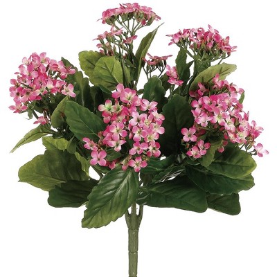 Allstate Floral 13.5" Kalanchoe Artificial Floral Bush