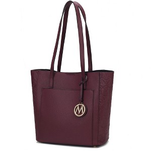 MKF Collection Leah Vegan Leather Women’s Tote Bag by Mia K - 1 of 4
