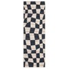 Geometric Area Rug Washable Rugs, Farmhouse Living Room Rugs for Bedroom, Contemporary Low Pile Non-Slip Rug - 3 of 4