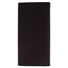 CTM Classic Leather Checkbook Cover with Stitched Cross - 2 of 3