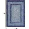 Modern Washable Area Rug - Soft Non-Slip Stain Resistant Carpet for Living Room, Bedroom, Nursery - 4 of 4