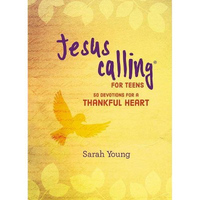 Jesus Calling: 50 Devotions for a Thankful Heart - by  Sarah Young (Hardcover)